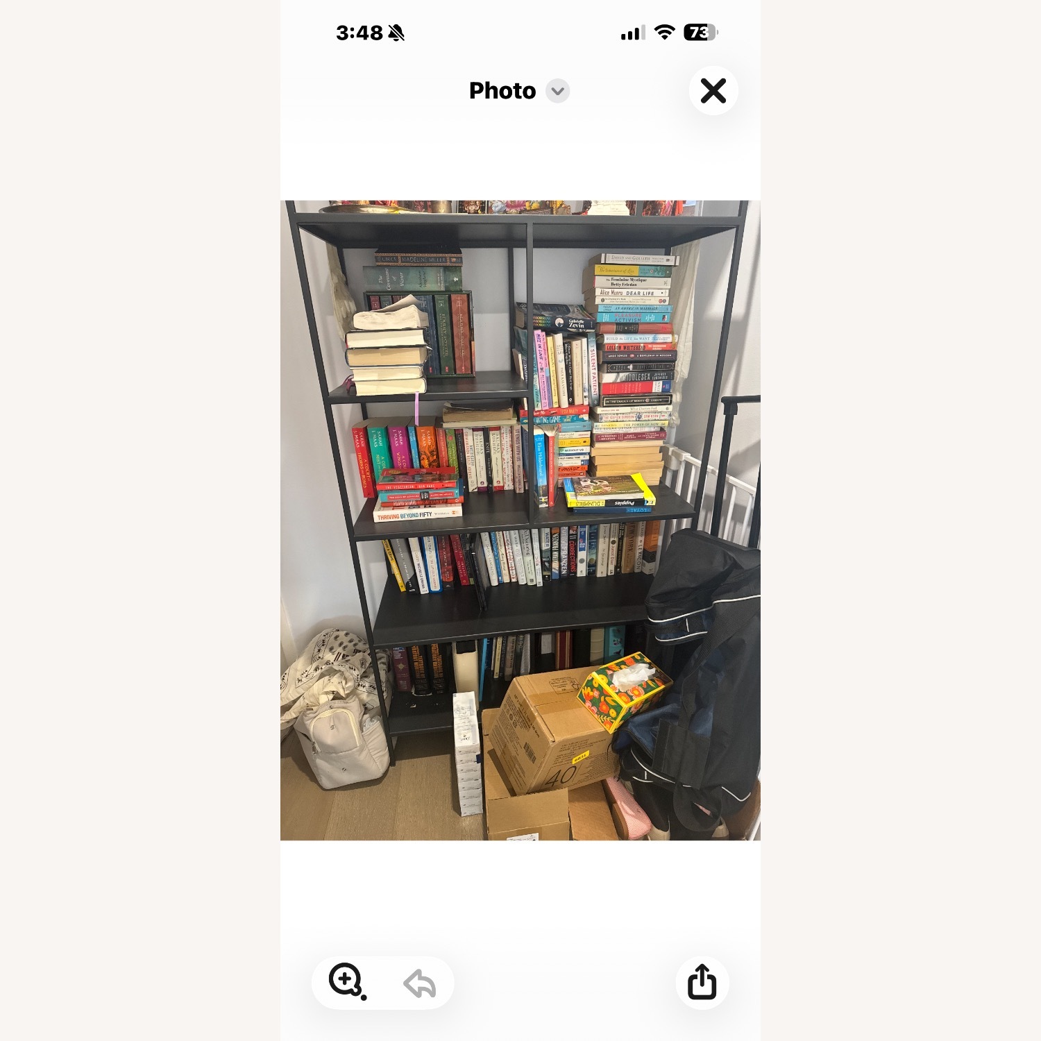 Room & Board Steel Bookcase/Storage Unit - image-2