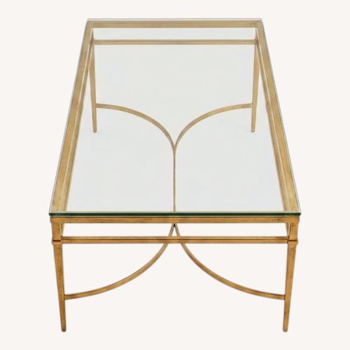 Used Glass Top Coffee Table  for sale on AptDeco