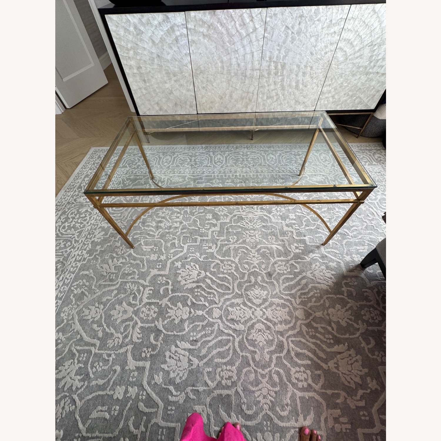 Glass Top Coffee Table  - image-2