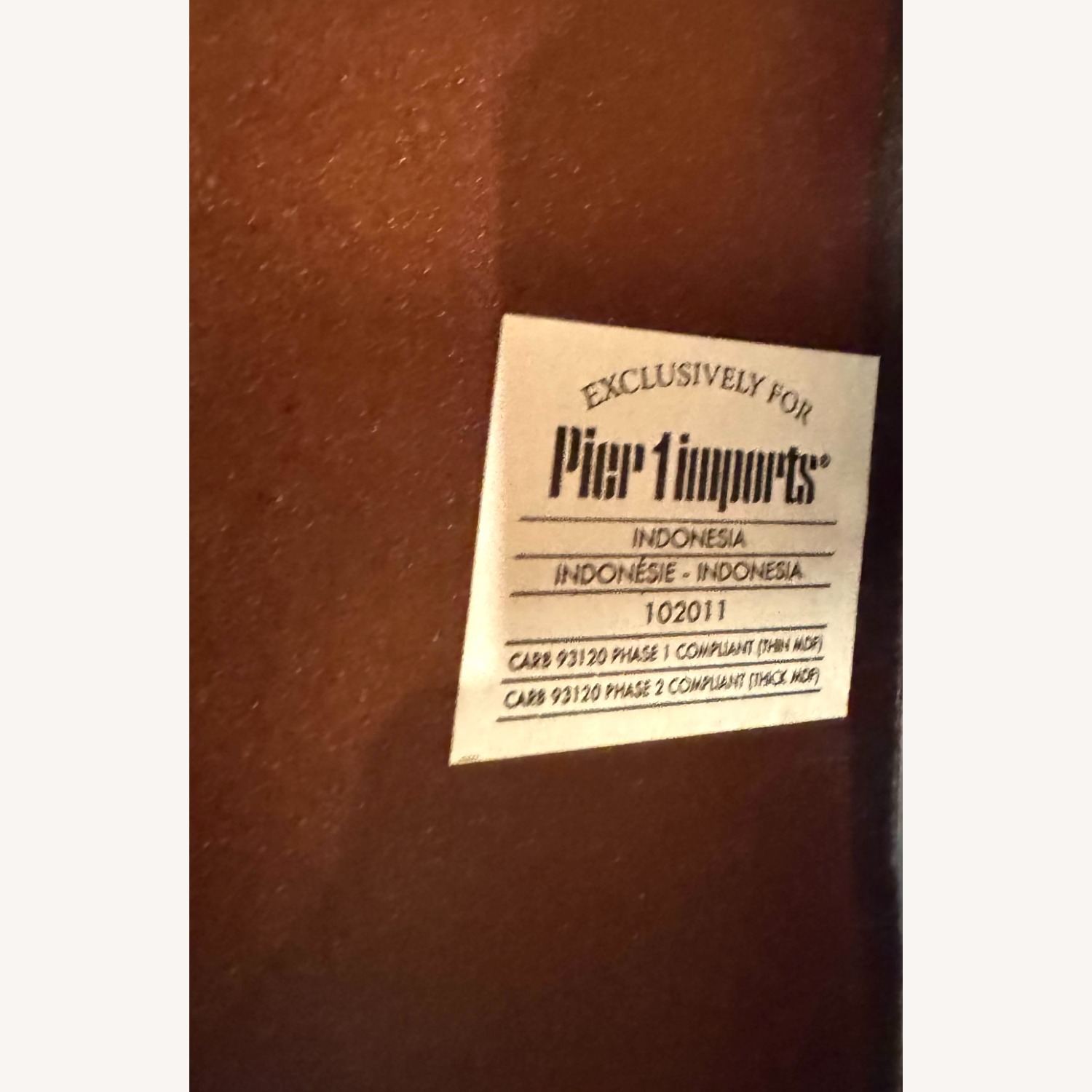 Pier 1 Imports Dark Brown Coffee Table - image-4