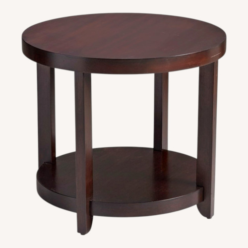Used Pier 1 Imports Dark Brown Coffee Table for sale on AptDeco