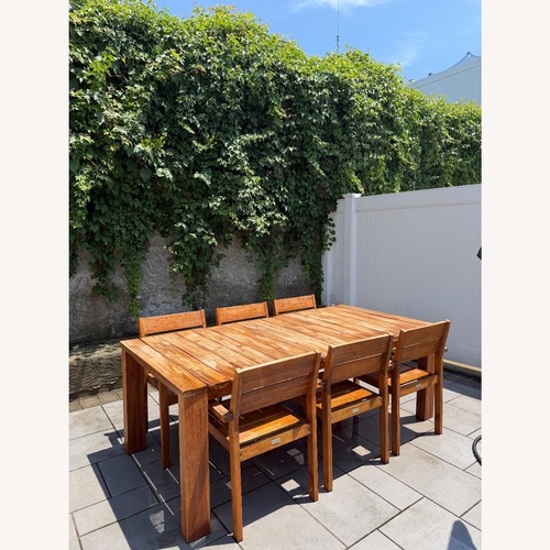 Used Joss & Main Wood Patio Furniture for sale on AptDeco