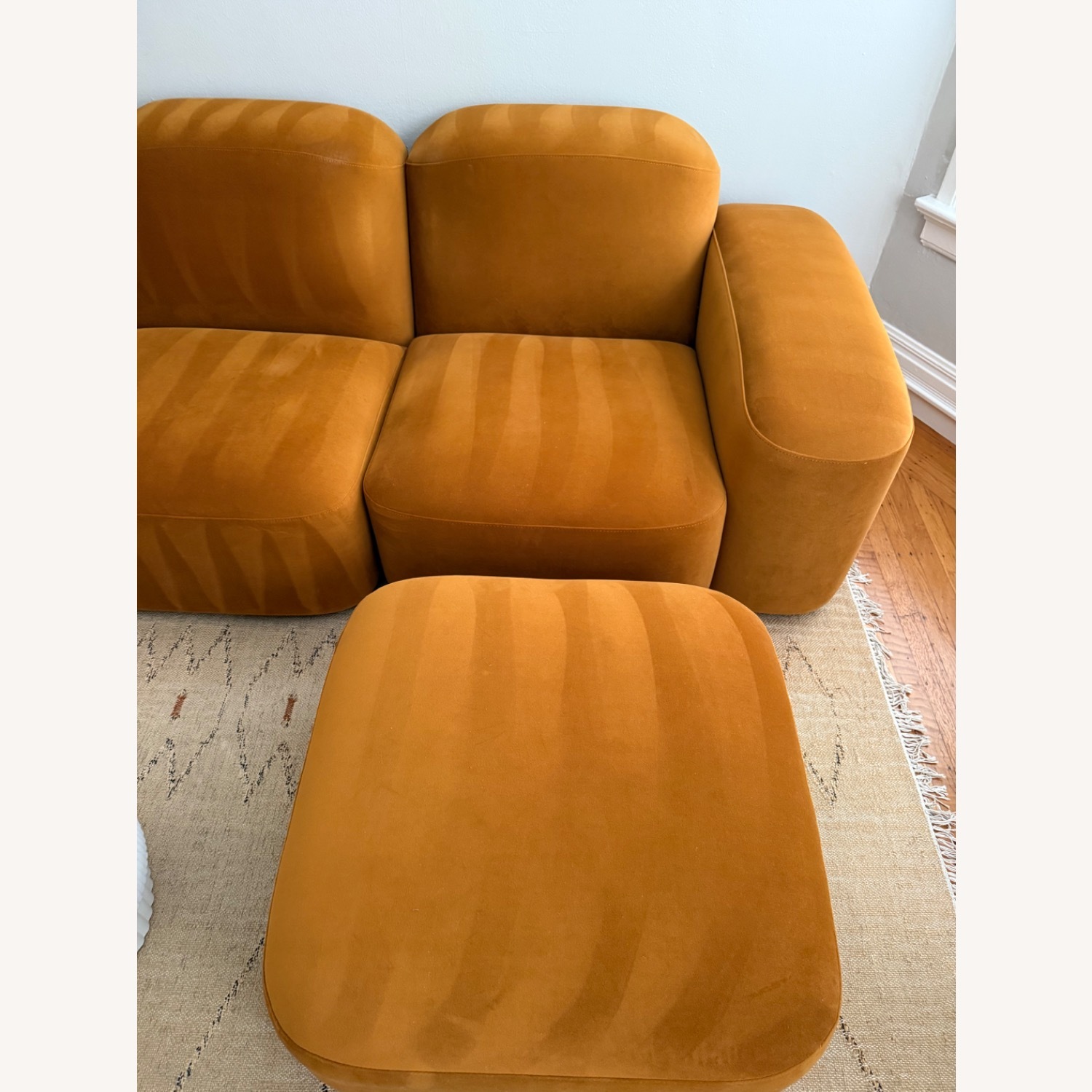 Design Within Reach Sarah Ellison Muse 3 Seater Sofa + Ottoman - image-4