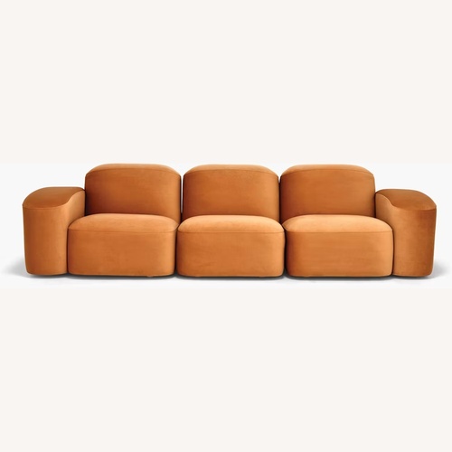 Used Design Within Reach Sarah Ellison Muse 3 Seater Sofa + Ottoman for sale on AptDeco