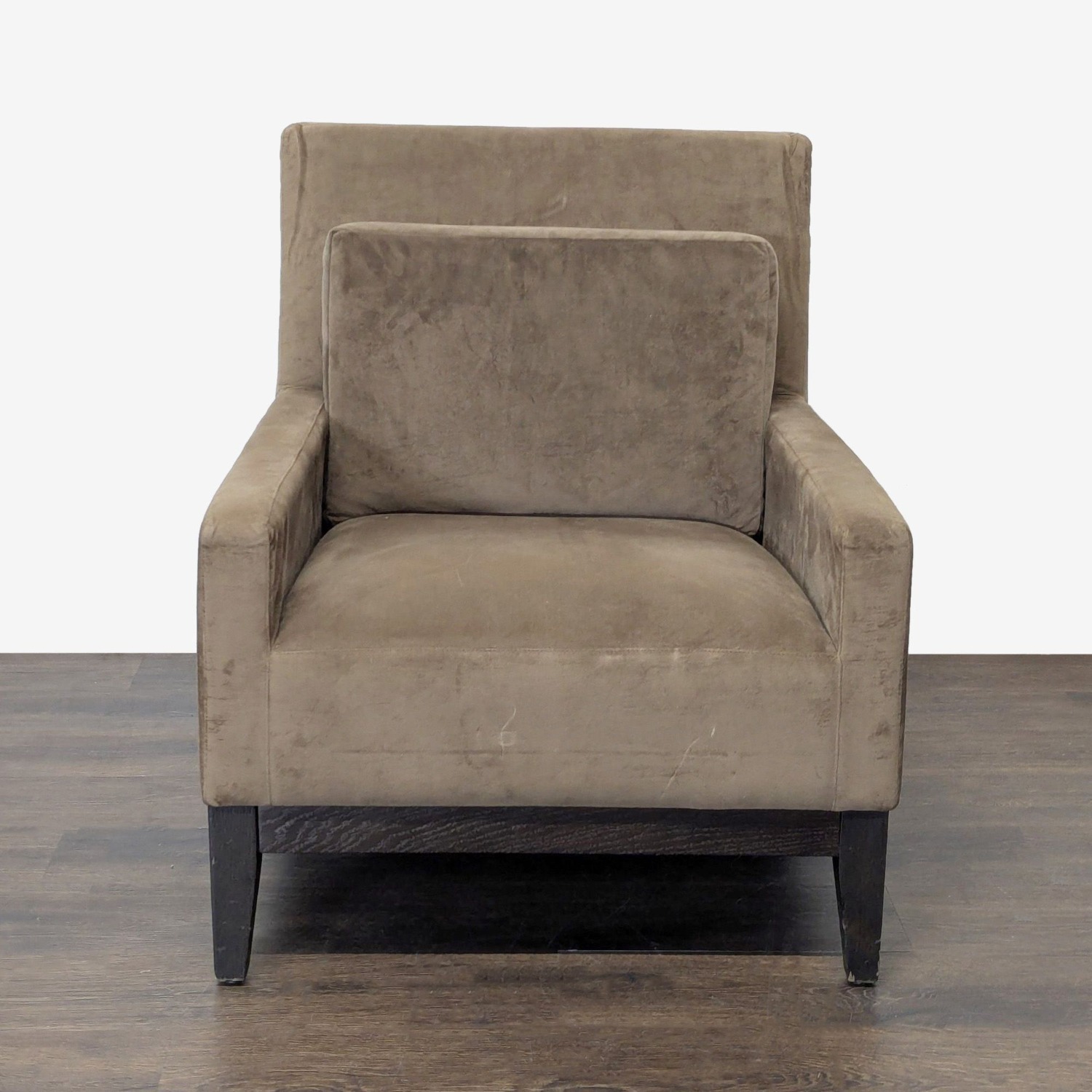 West Elm Brown Lounge Armchair  - image-6