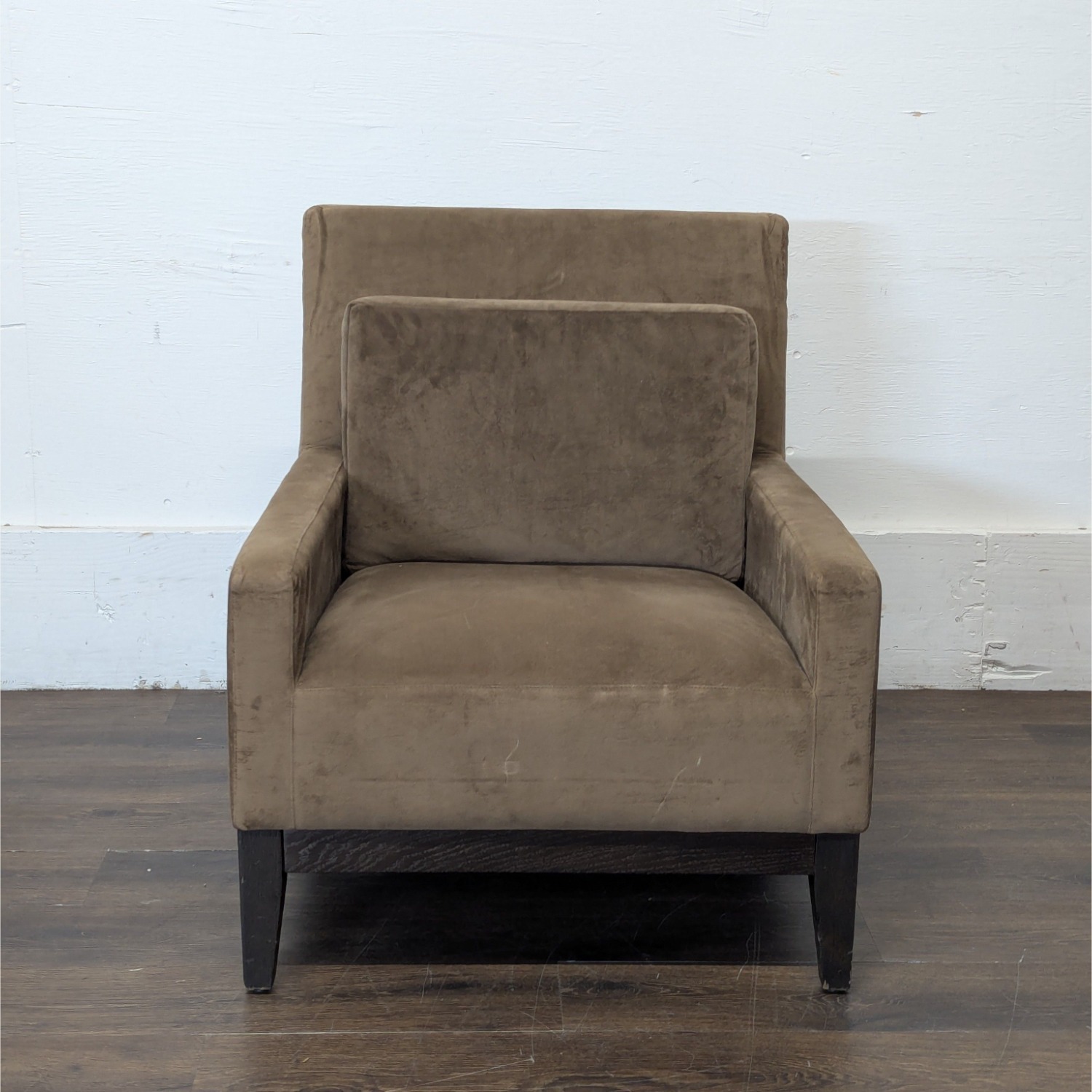 West Elm Brown Lounge Armchair  - image-3