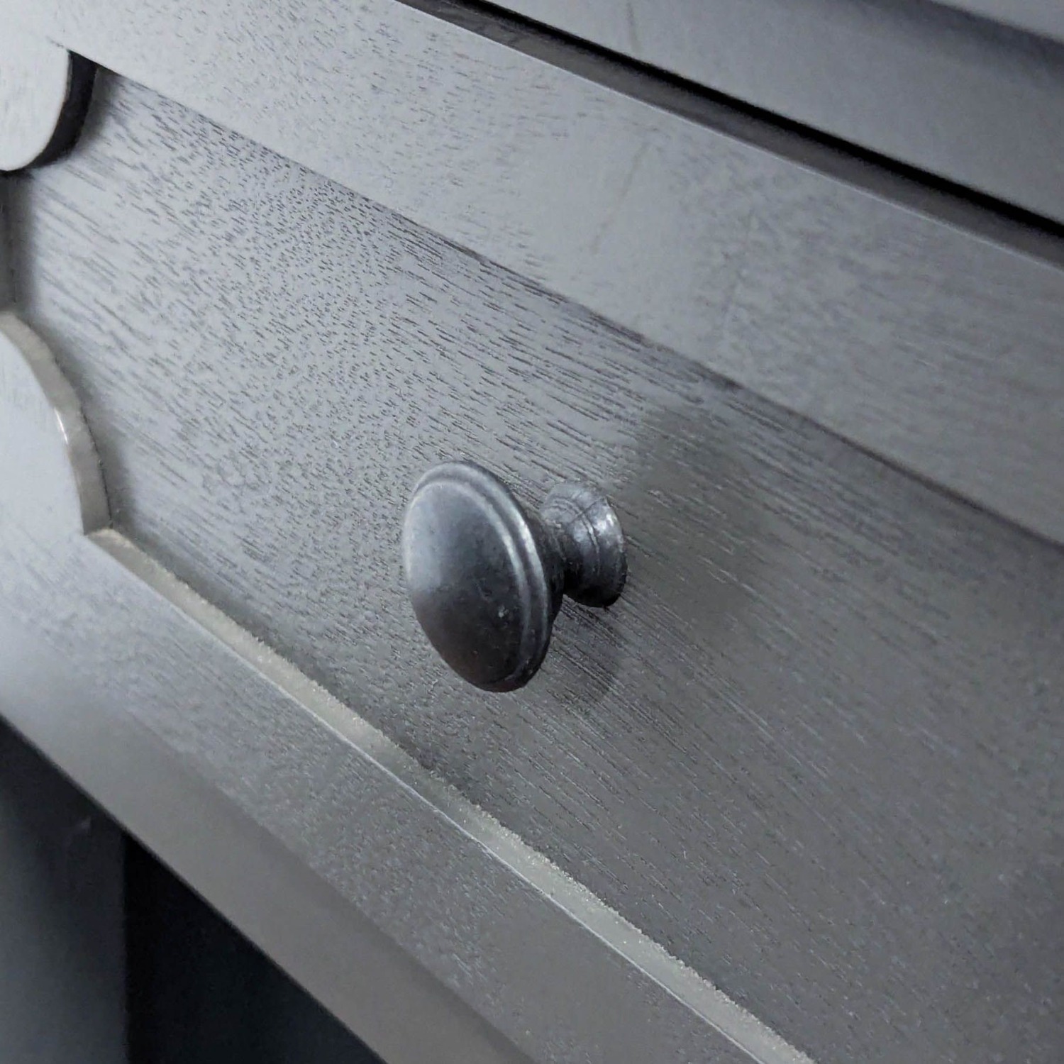 One Drawer Nightstand with Bottom Shelf	 - image-2