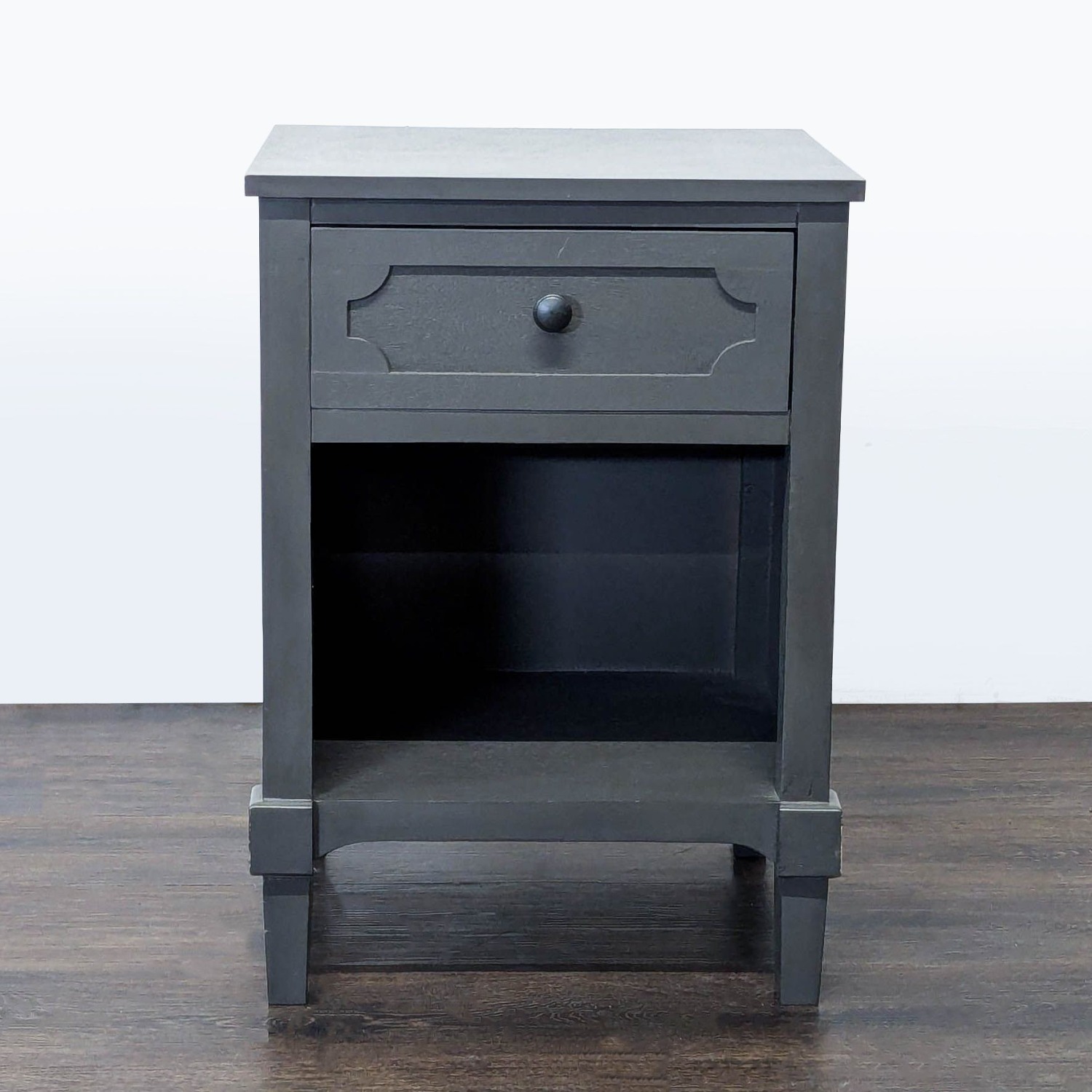 One Drawer Nightstand with Bottom Shelf	 - image-5