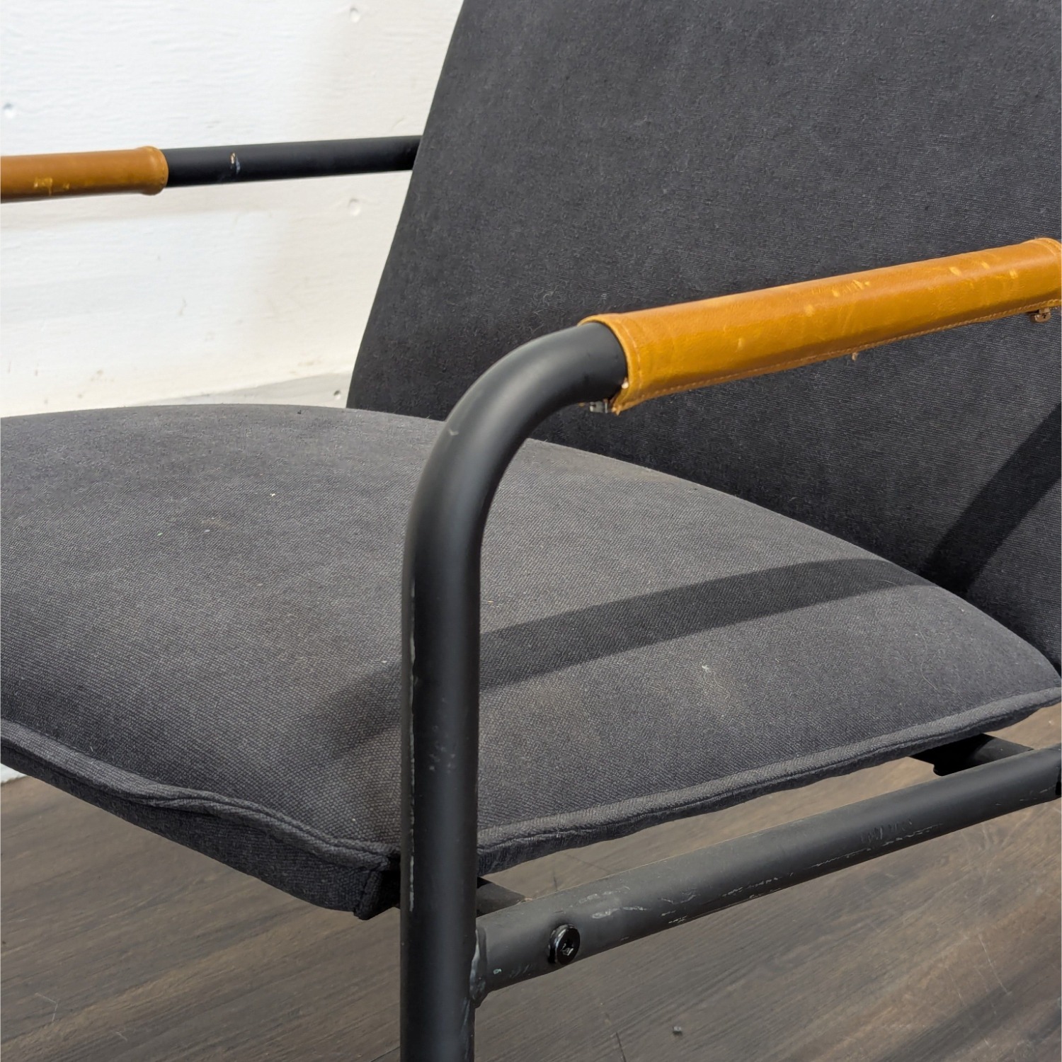 Sauder Boulevard Modern Black Lounge Chair  - image-1