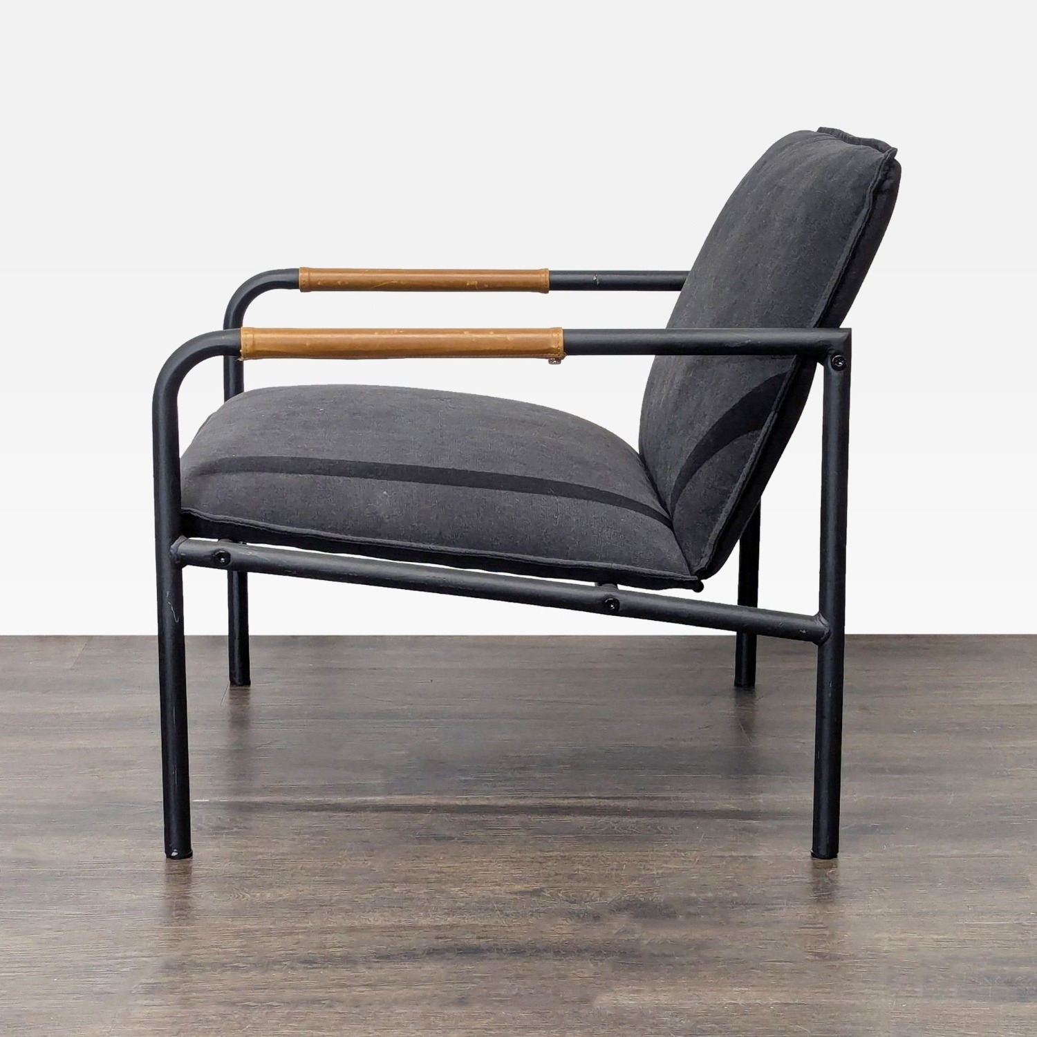 Sauder Boulevard Modern Black Lounge Chair  - image-5