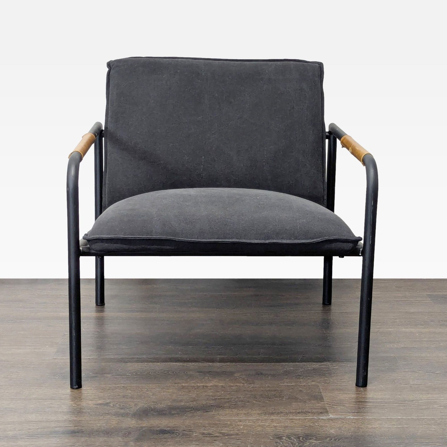 Sauder Boulevard Modern Black Lounge Chair  - image-4