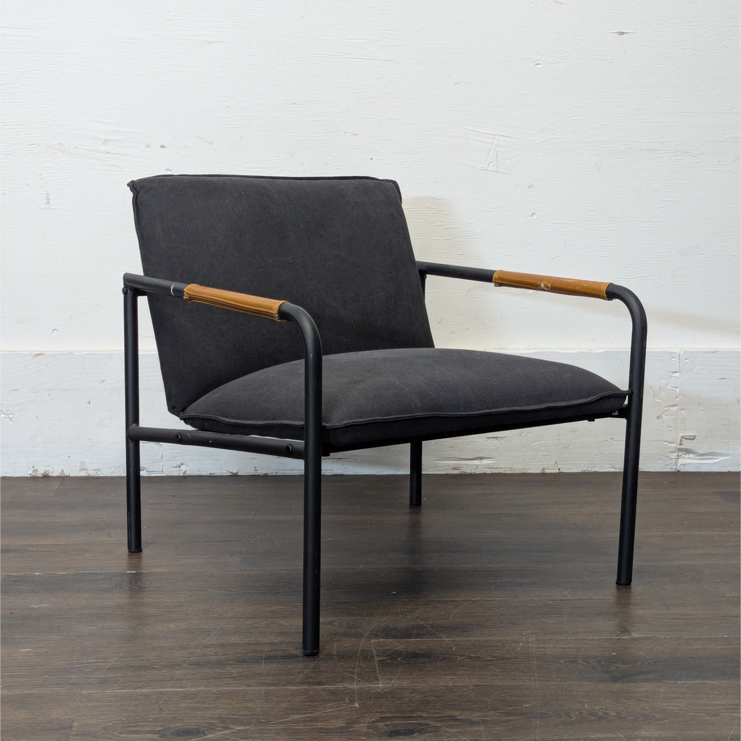 Sauder Boulevard Modern Black Lounge Chair  - image-2
