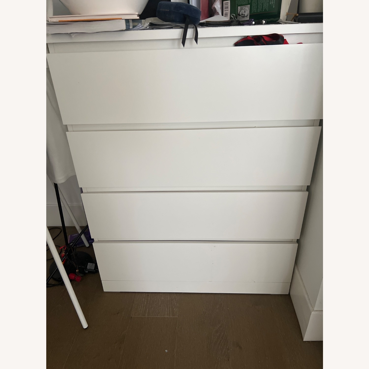 IKEA White Wood Dresser - image-2