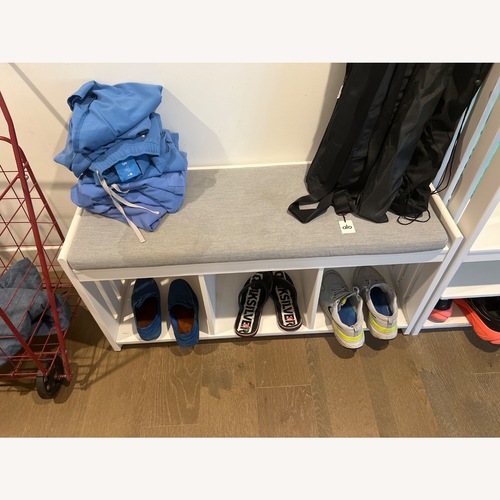Used IKEA Panget Shoe Storage and Bench  for sale on AptDeco