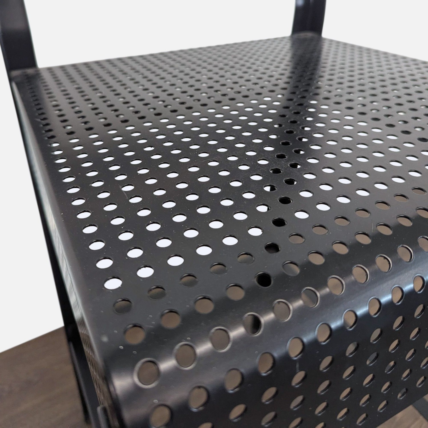 Pair of Ikea Metal Bar Stools - image-4