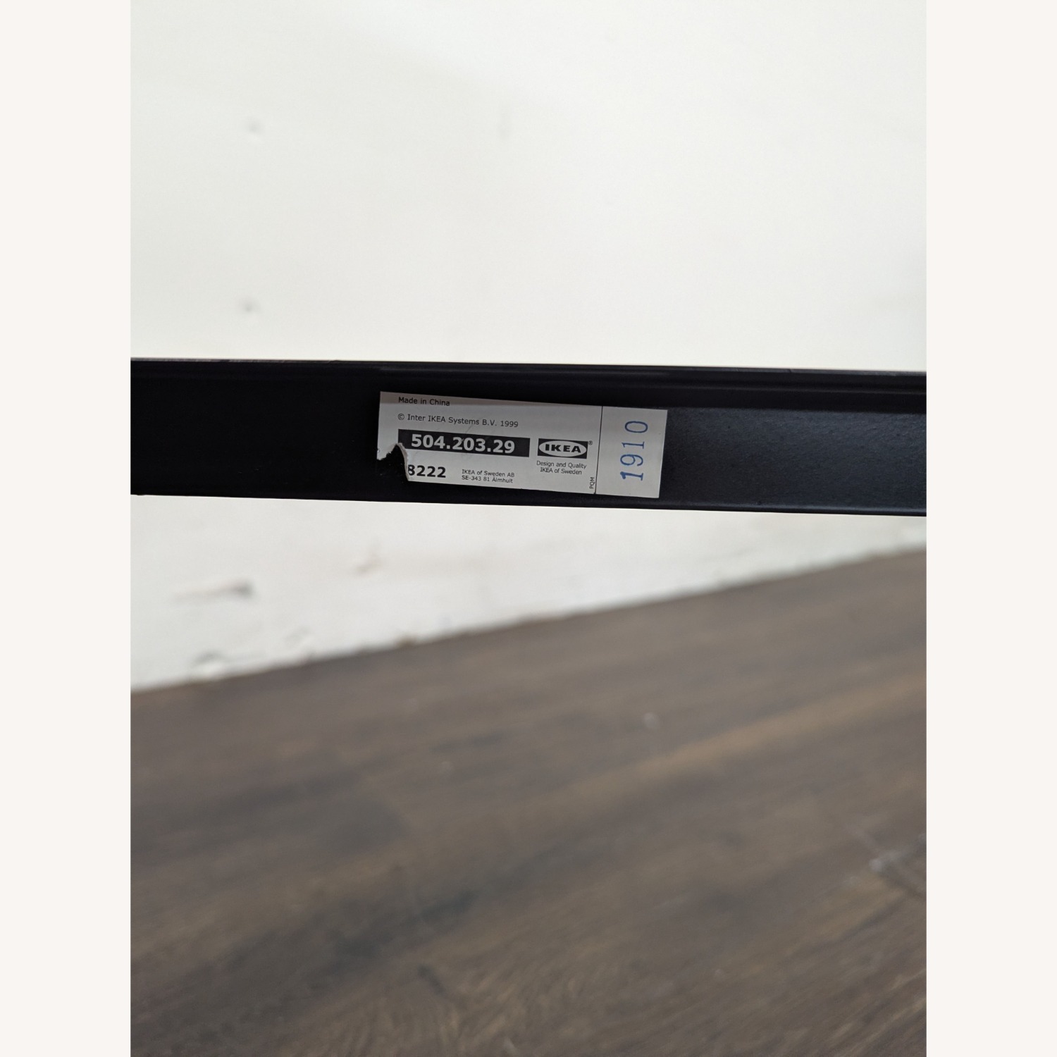 Pair of Ikea Metal Bar Stools - image-2