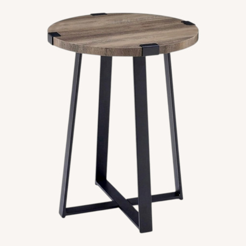 Used Walker Edison Urban Industrial Side Table for sale on AptDeco