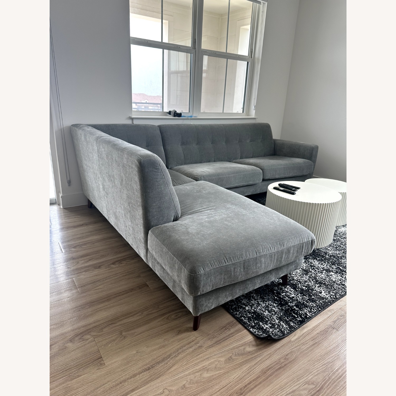 Grey L-Sectional  - image-1