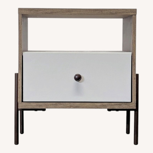 Used One Drawer Nightstand with Open Shelf	 for sale on AptDeco