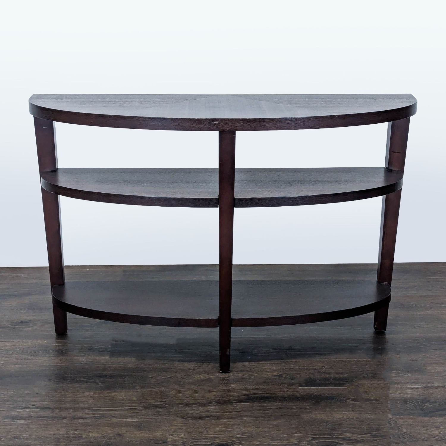 Three Tier Demilune Console Table	 - image-5