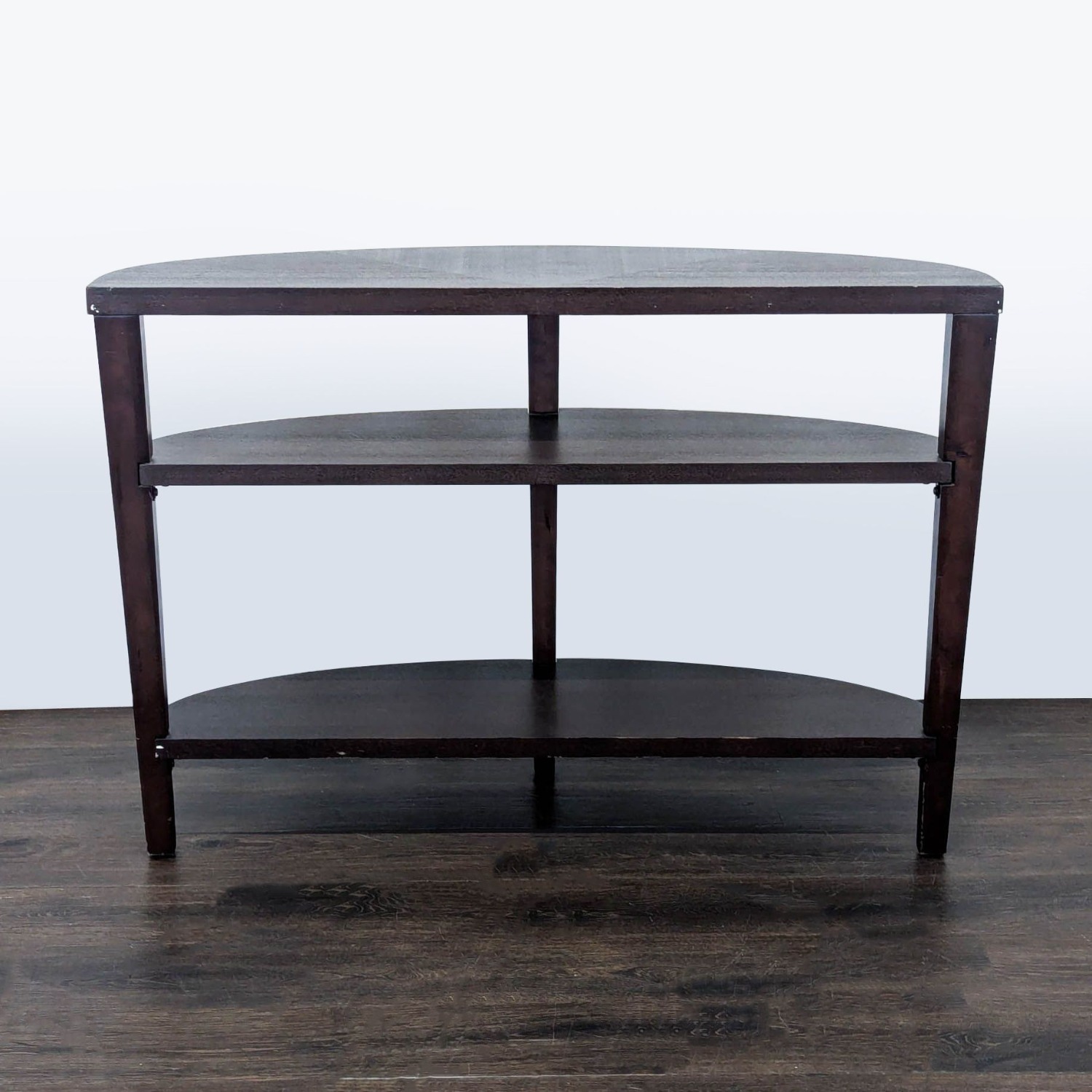 Three Tier Demilune Console Table	 - image-4
