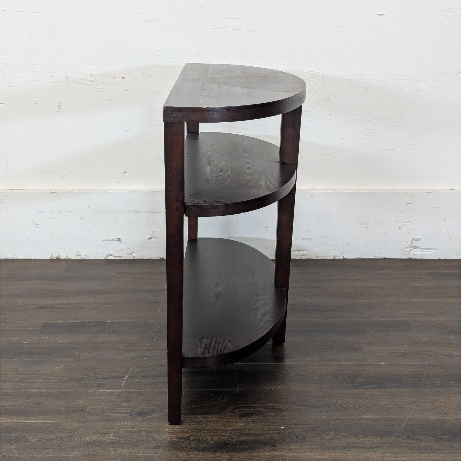 Three Tier Demilune Console Table	 - image-2