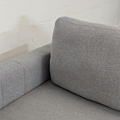 Used Modern Light Gray Sleeper Sofa with Pull-Out Bed for sale on AptDeco