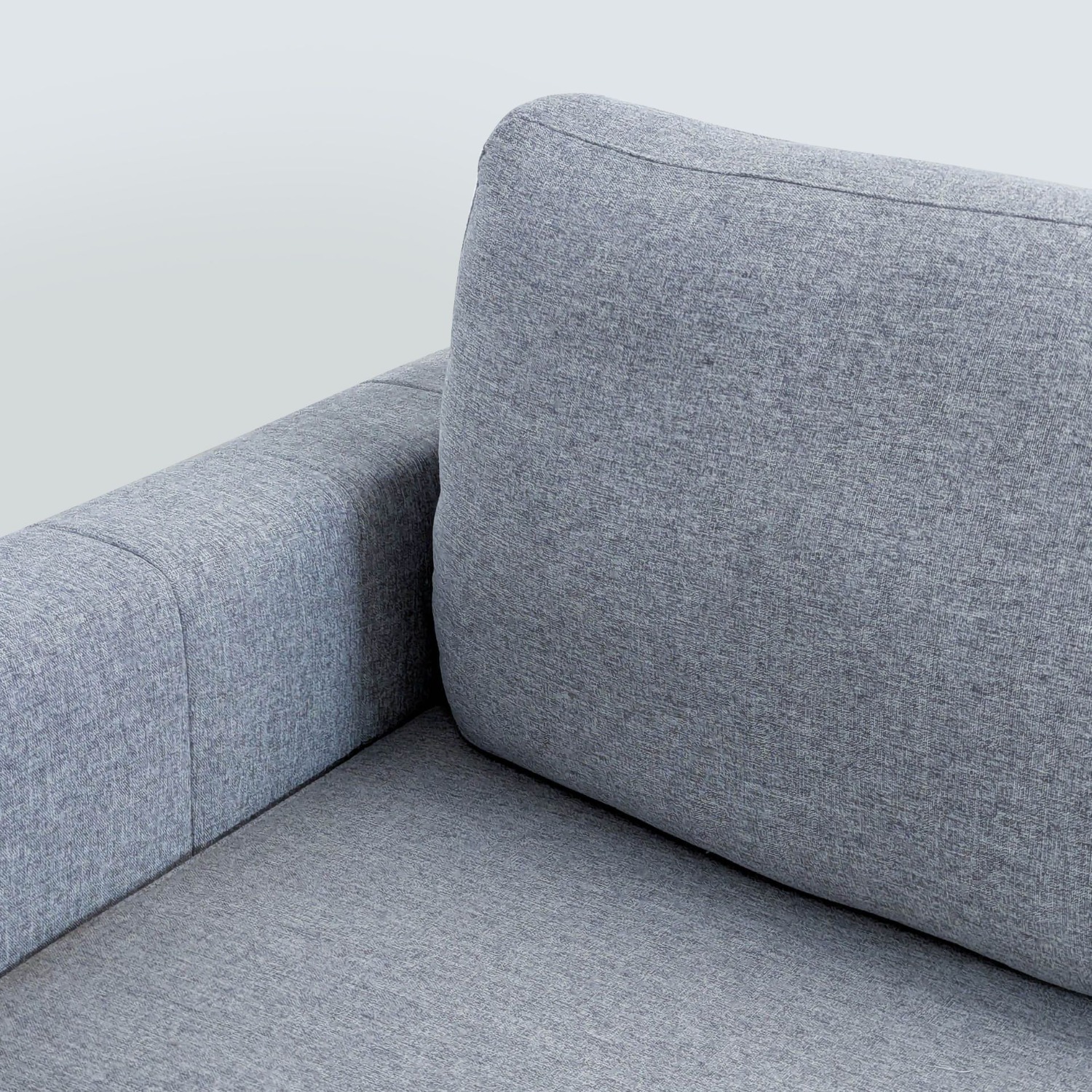 Modern Light Gray Sleeper Sofa with Pull-Out Bed	 - image-5