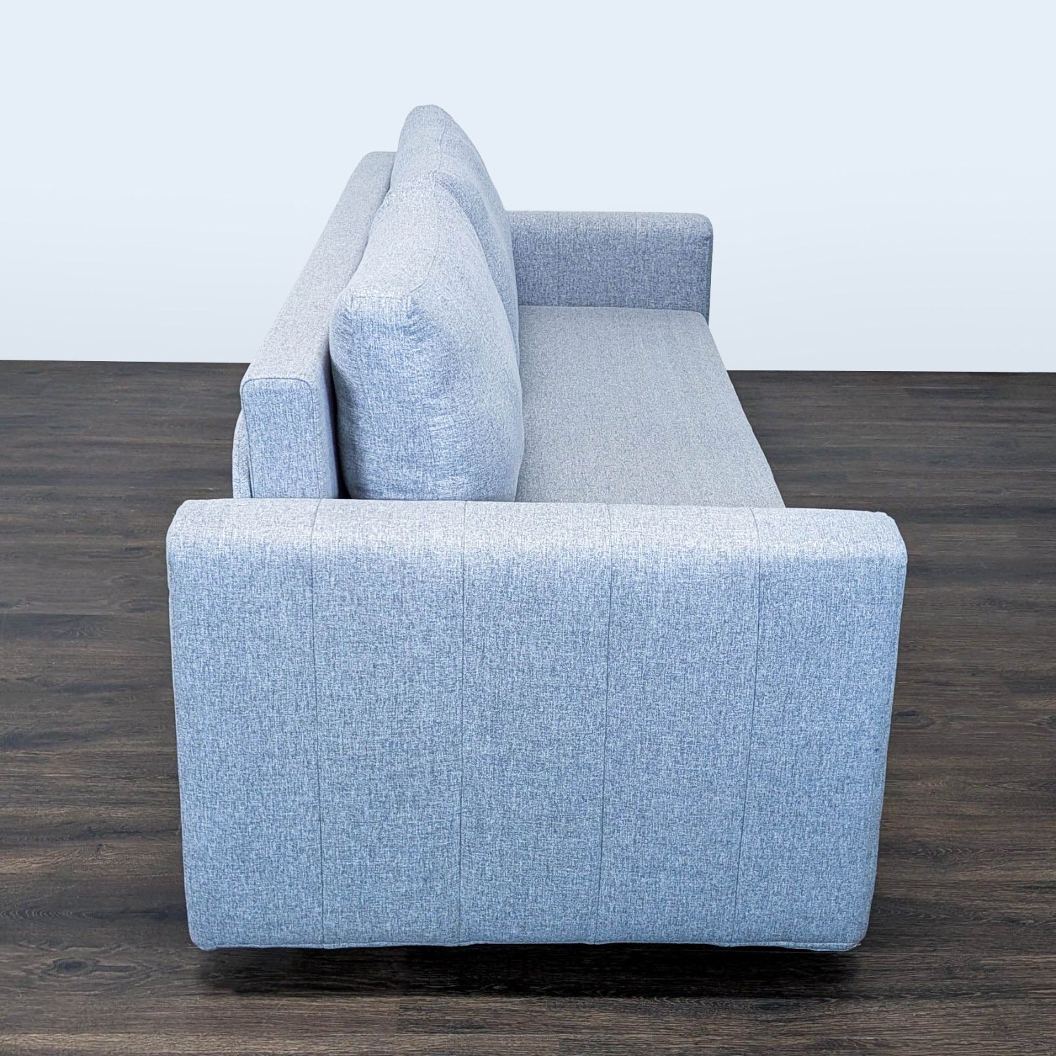 Modern Light Gray Sleeper Sofa with Pull-Out Bed	 - image-7