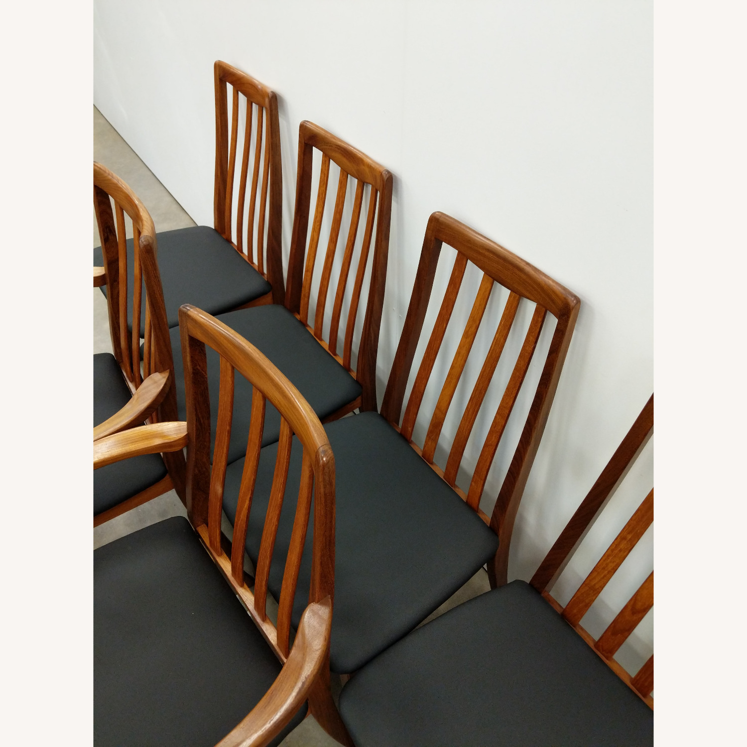 6 Vintage Mid Century Modern G Plan Dining Chairs - image-8
