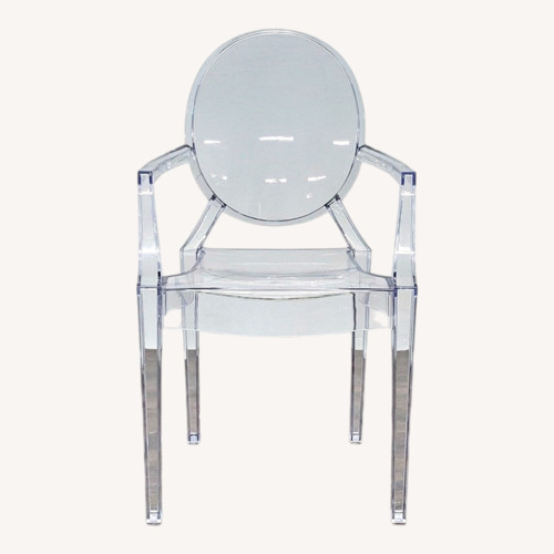Used Acrylic Louis XVI Ghost Chair for sale on AptDeco