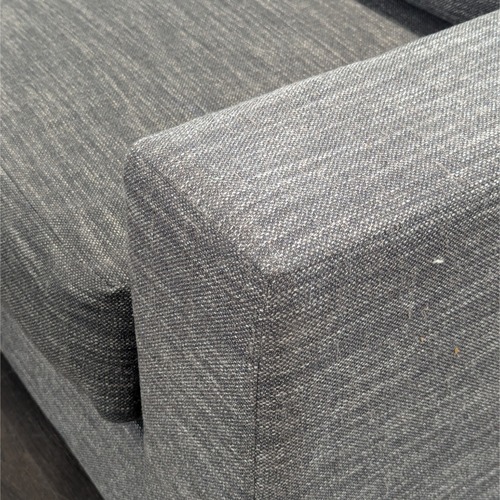 Used West Elm Urban Modern Gray Fabric Sectional  for sale on AptDeco