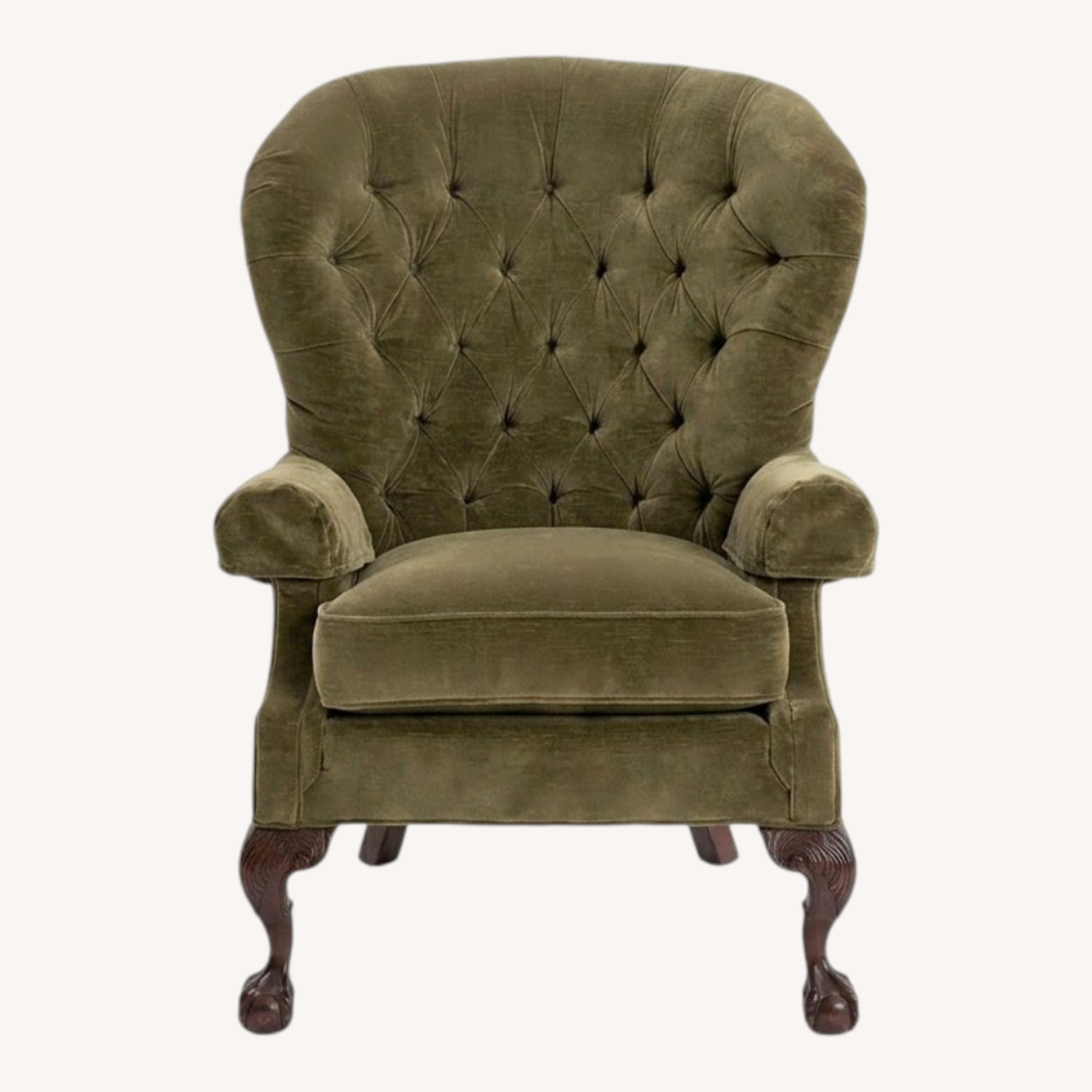 Thomasville Tufted Lounge Chair - image-0
