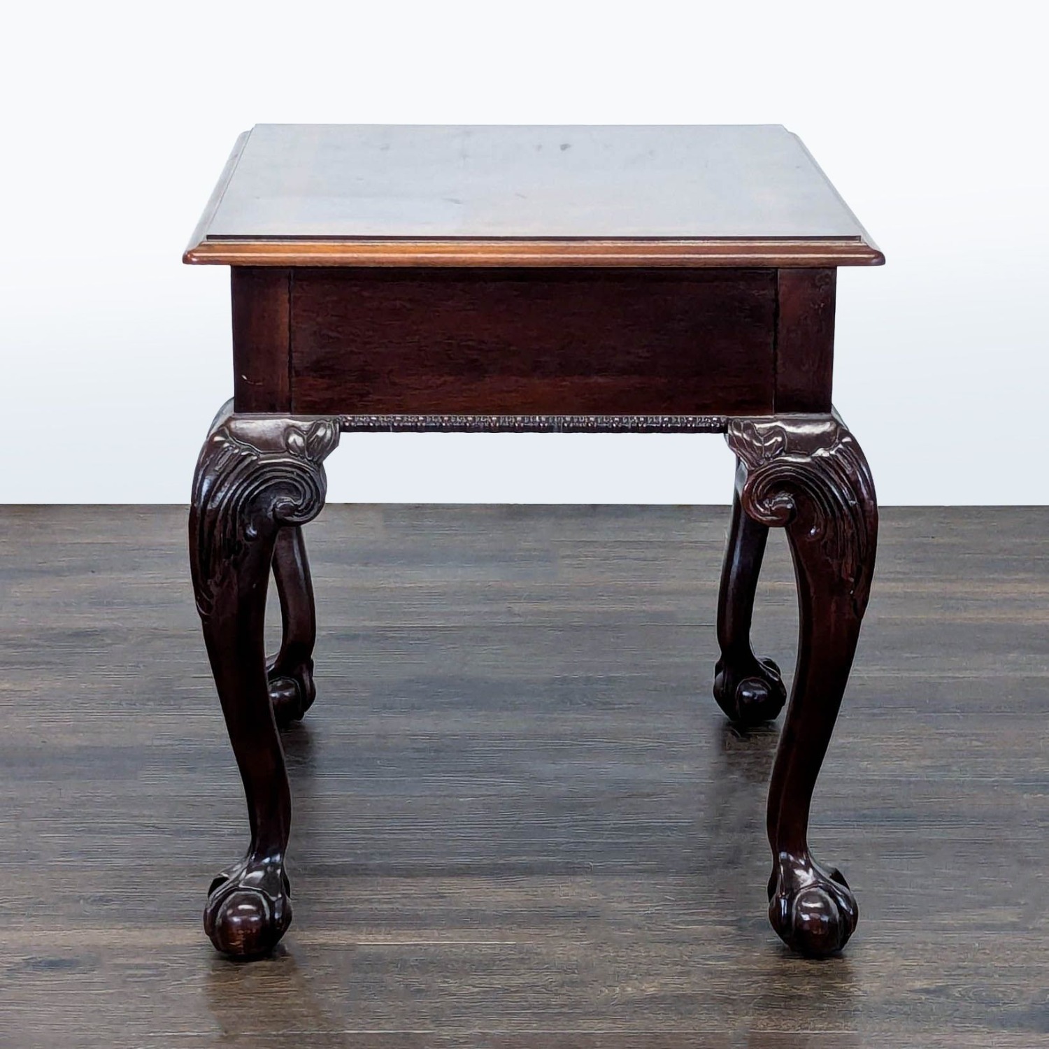 Vintage 1994 Thomasville Mahogany End Table - image-5