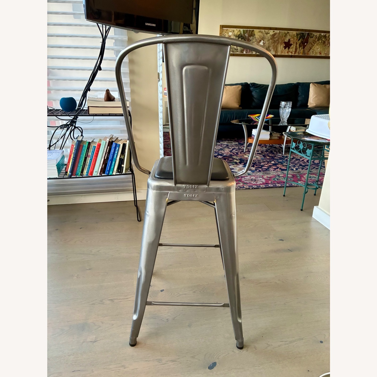 Design Within Reach Tolix Silver Stainless Steel Stools - image-4
