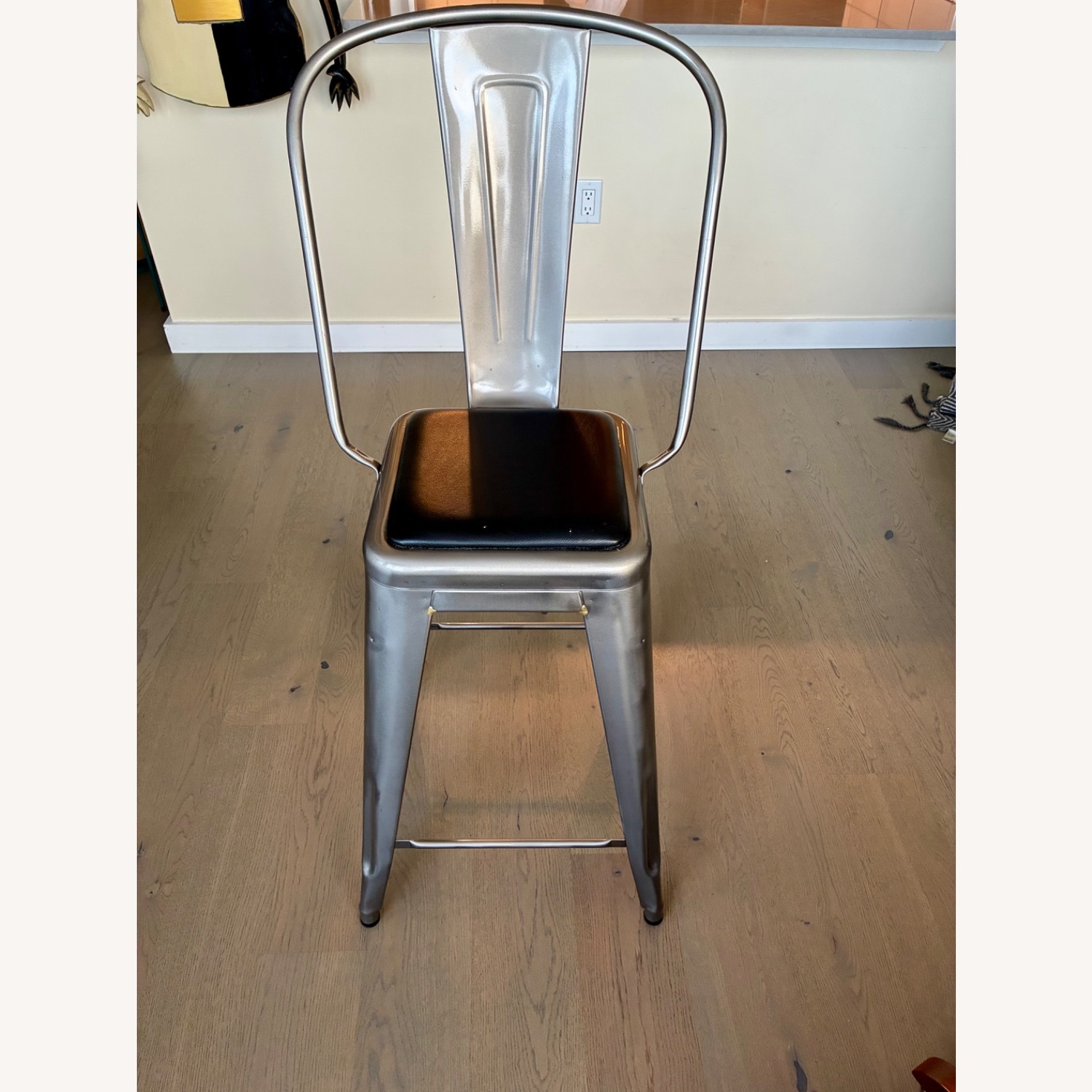 Design Within Reach Tolix Silver Stainless Steel Stools - image-1