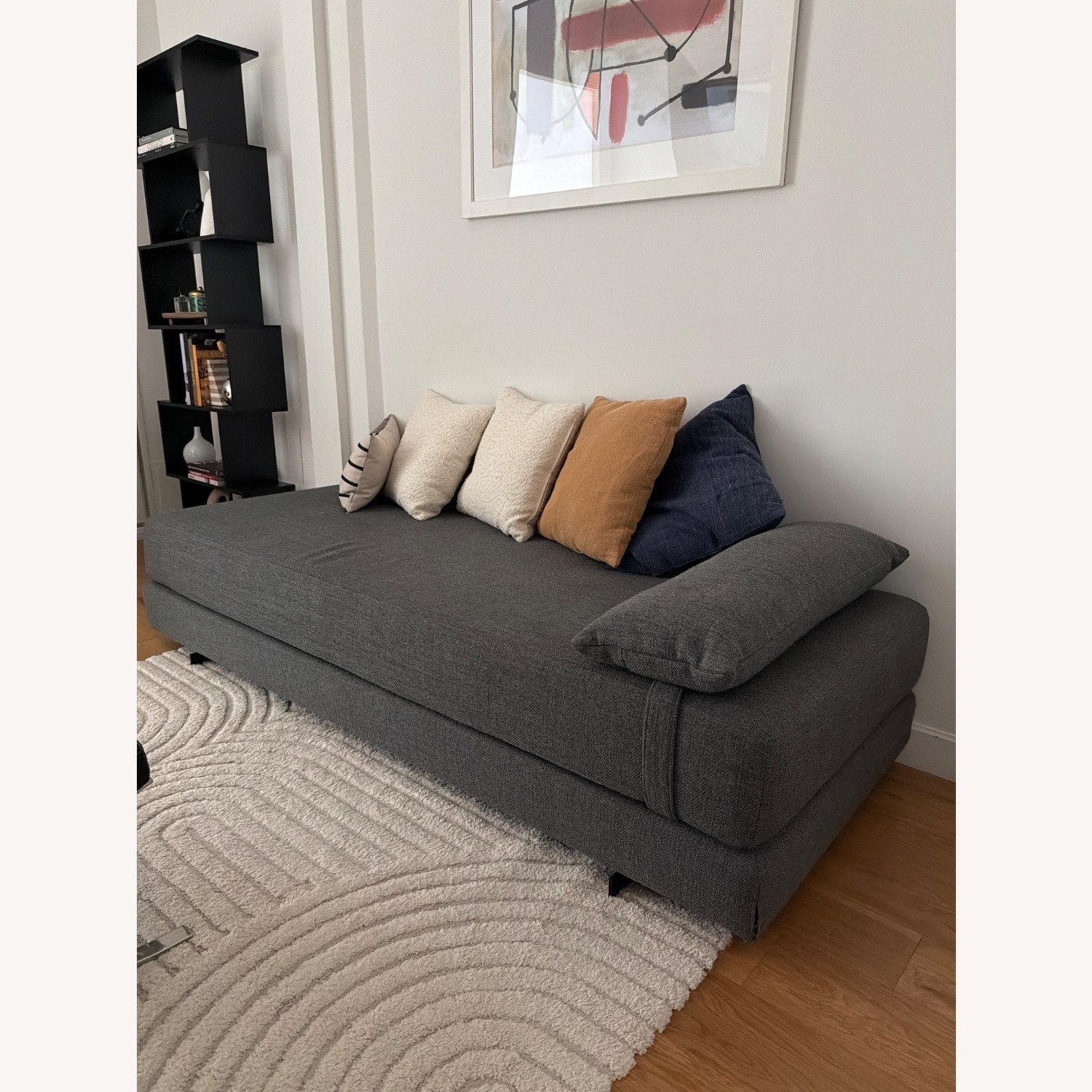 Design Within Reach Dark Gray Fabric Daybed - image-8