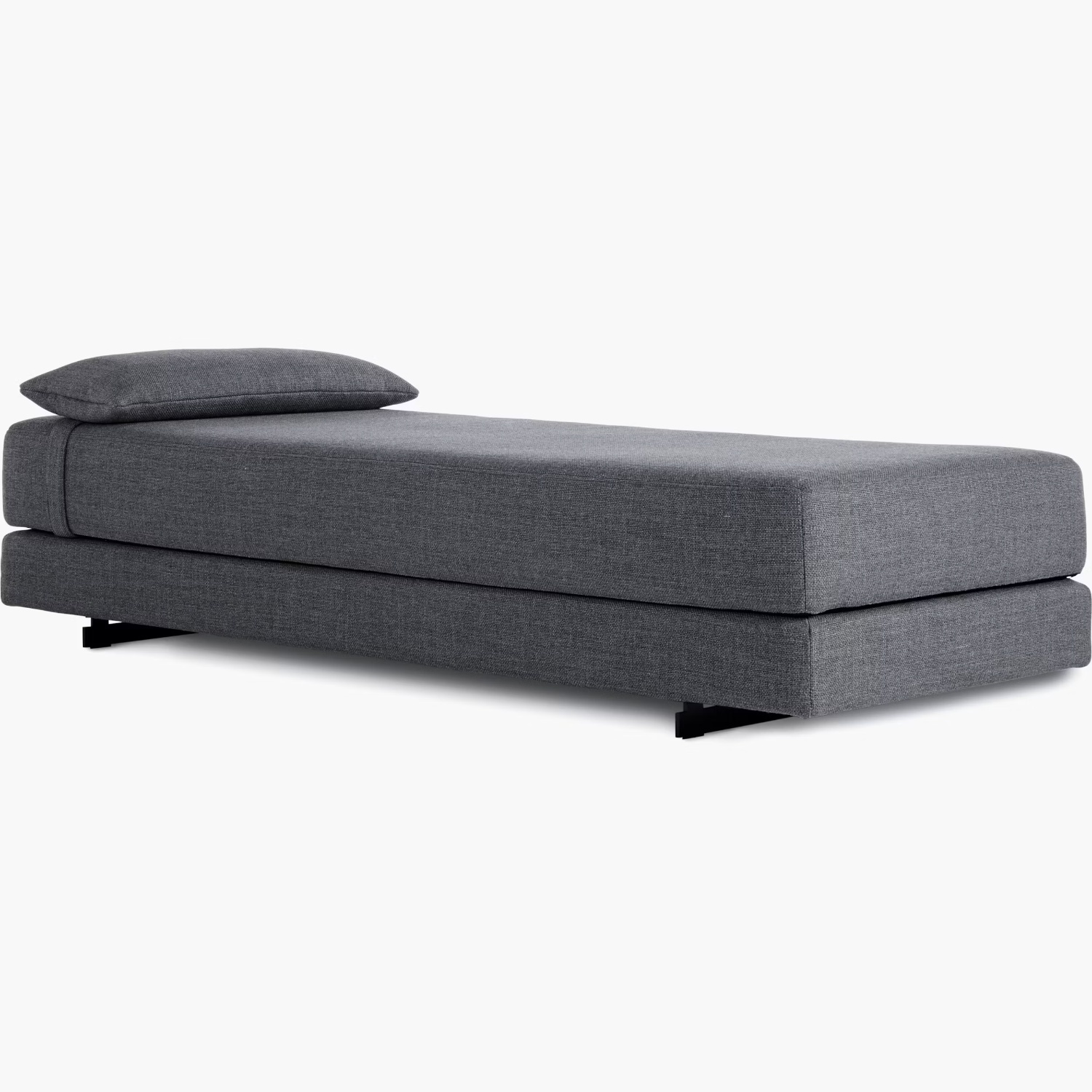 Design Within Reach Dark Gray Fabric Daybed - image-11
