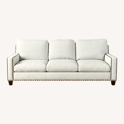 Used Bassett Natural Fabric 3+ Seater Sofa for sale on AptDeco