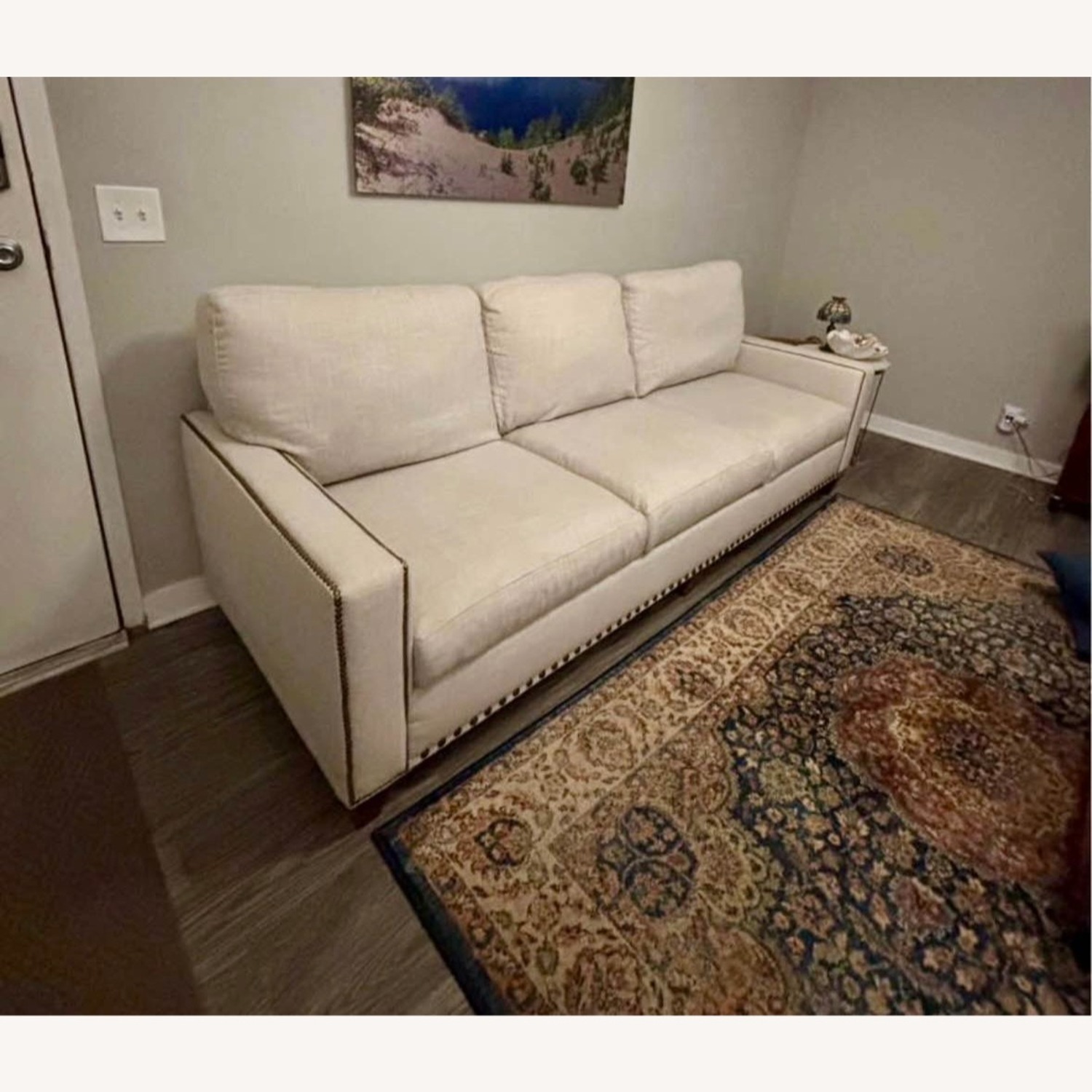 Bassett Natural Fabric 3+ Seater Sofa - image-3