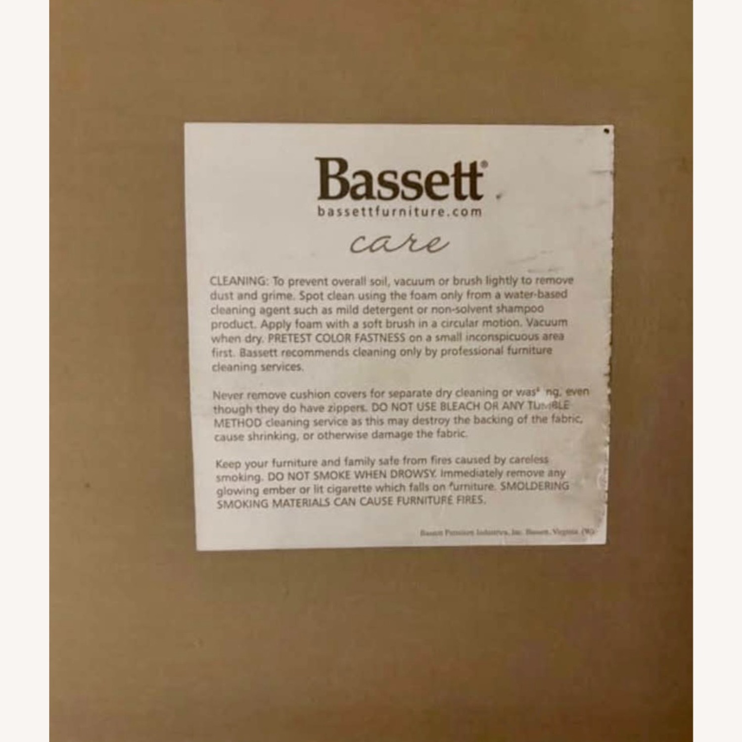 Bassett Natural Fabric 3+ Seater Sofa - image-5