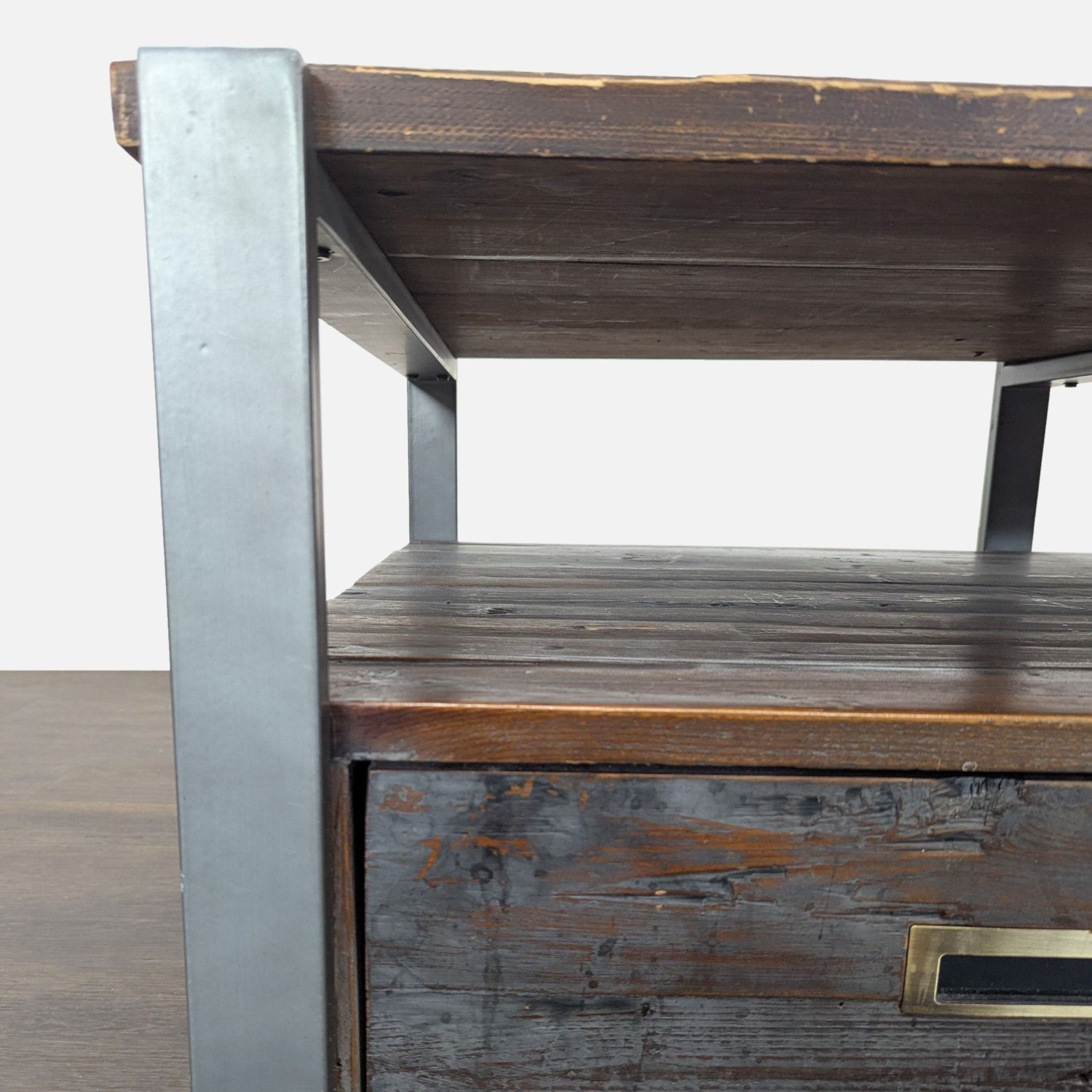 Industrial Style Coffee Table - image-2