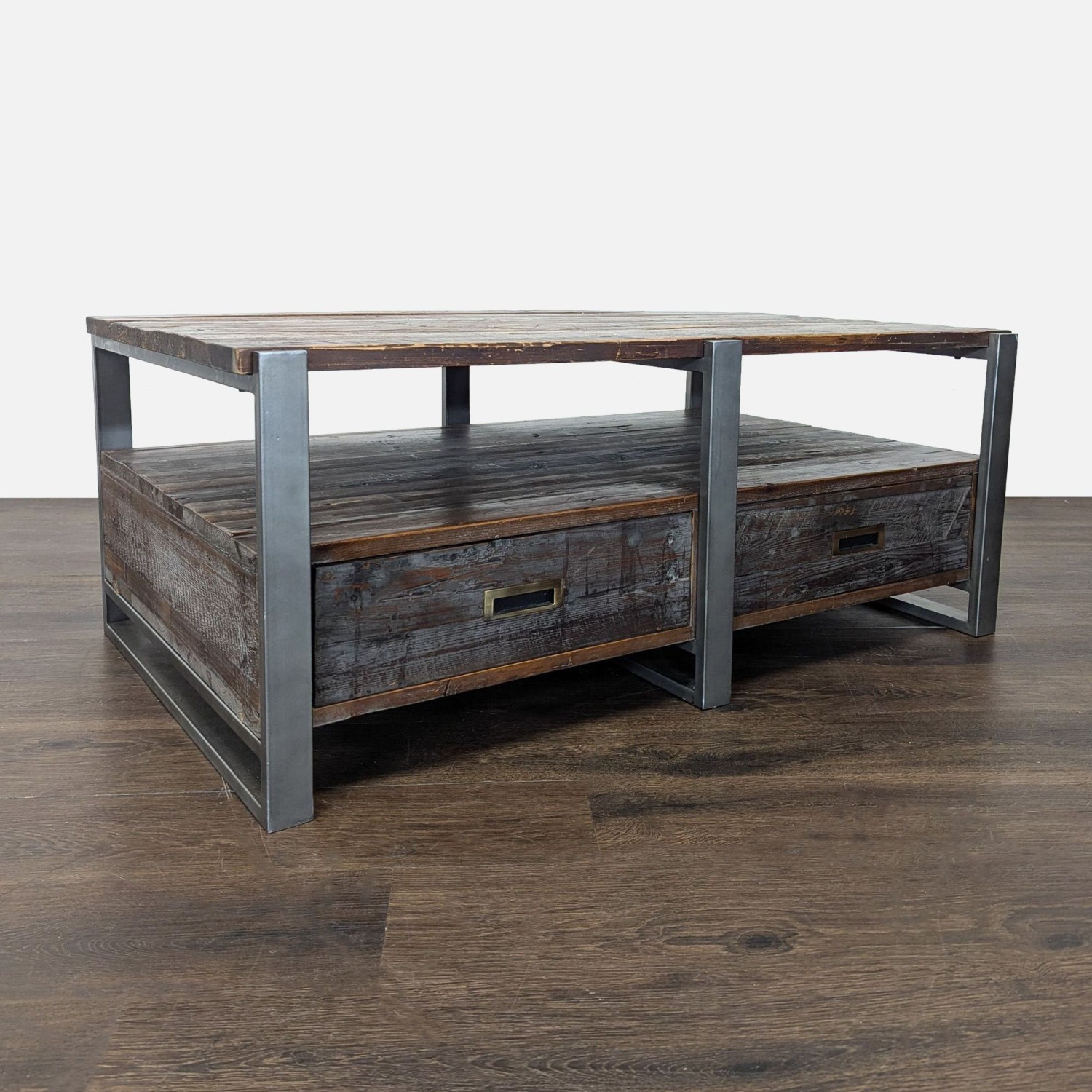 Industrial Style Coffee Table - image-4