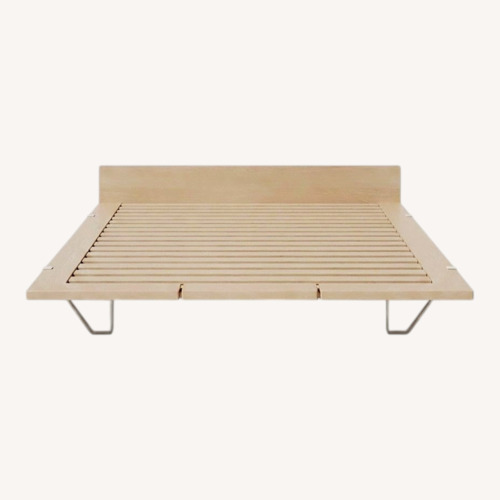 Used Floyd The Bed Frame Wood Queen Bed for sale on AptDeco