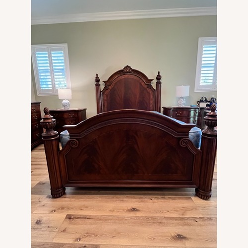 Used Thomasville Mahogany Bed Frame for sale on AptDeco
