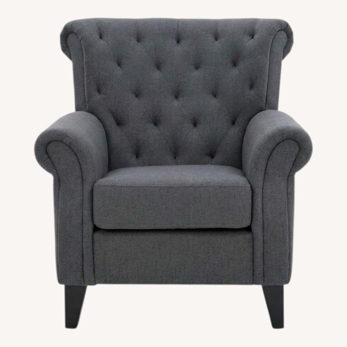 Used Christopher Knight Home Light Gray Armchair for sale on AptDeco