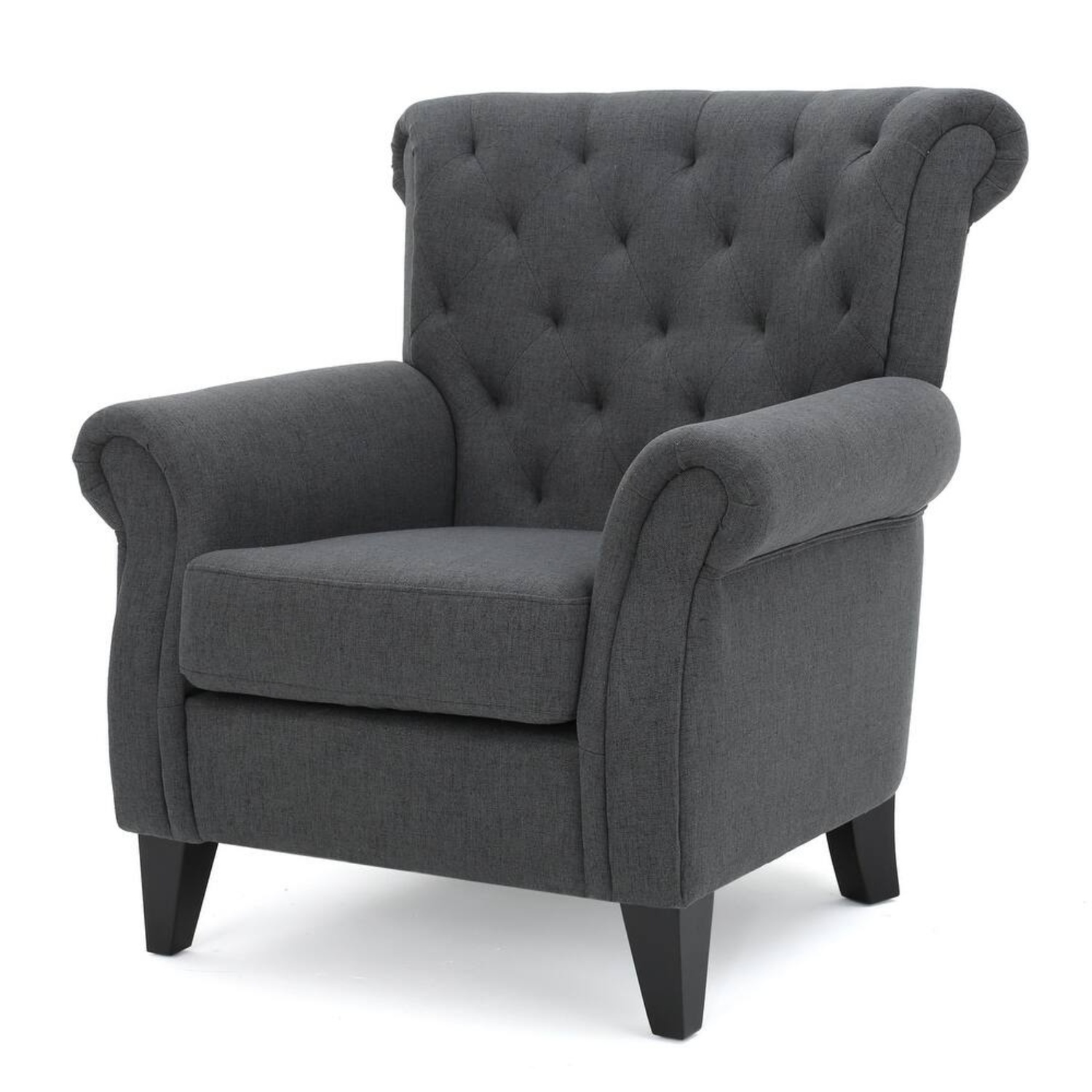 Christopher Knight Home Light Gray Armchair - image-4