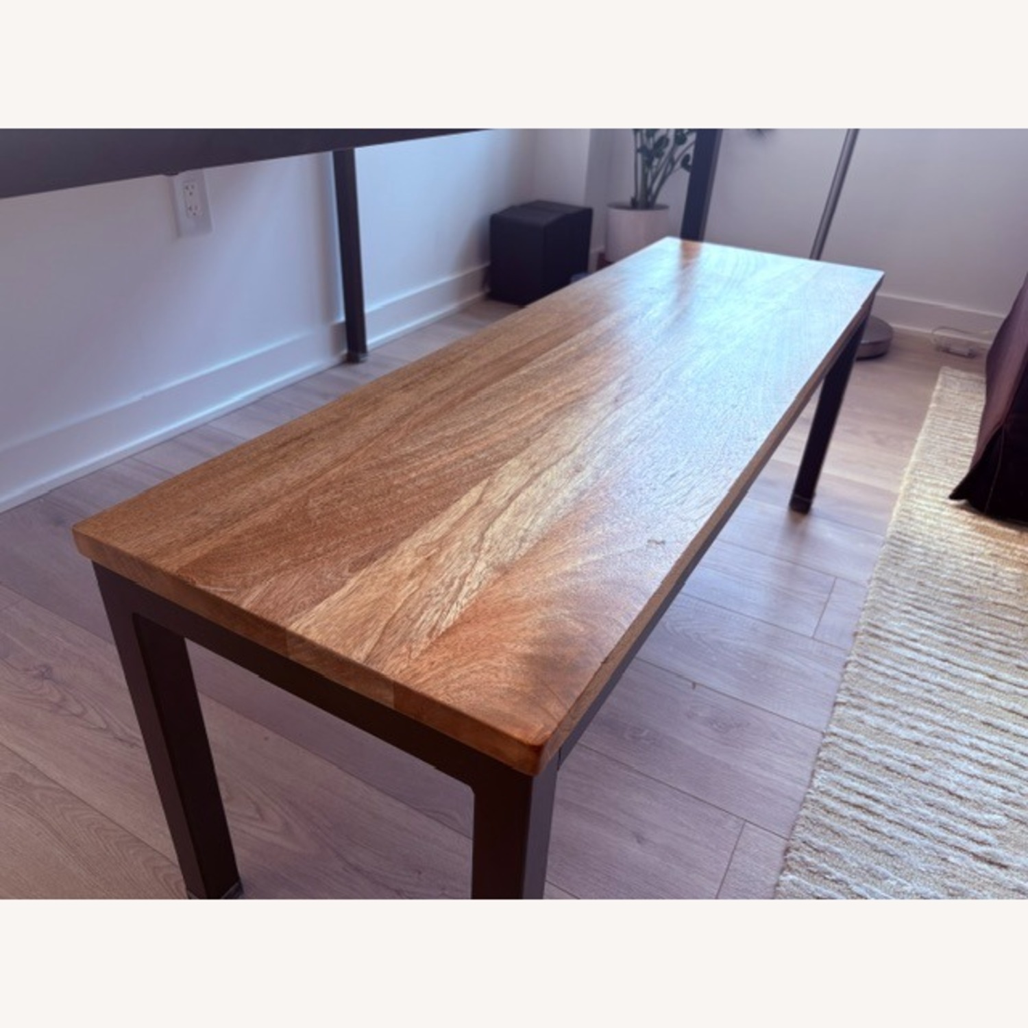 West Elm Dining Table (Plus Free Bench & Chairs) - image-6