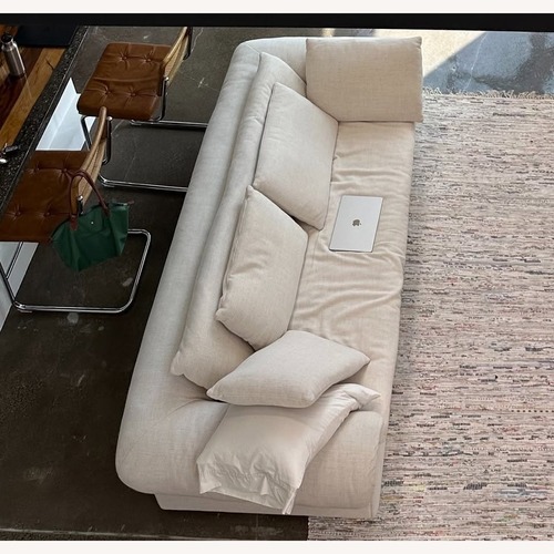 Used Timothy Oulton White Fabric 2 Seater Sofa for sale on AptDeco