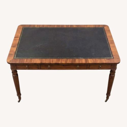 Used Dark Brown Desk for sale on AptDeco